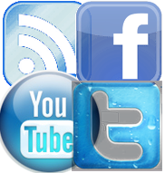 Surflook on Facebook, Twitter, Youtube and other social media