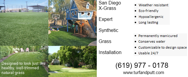 Synthetic grass installation and sales